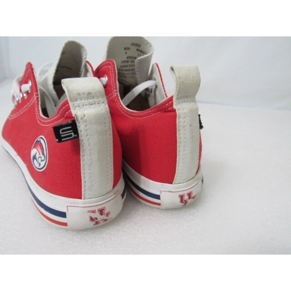 SKICKS Houston Cougars‎ Red White Low-Top Shoes M9 W11